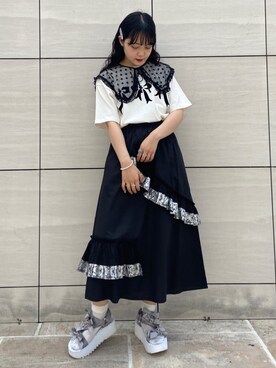 ayakaさん（レディース・156cm）の夏コーディネート