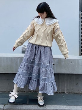 ayakaさん（レディース・156cm）の冬コーディネート