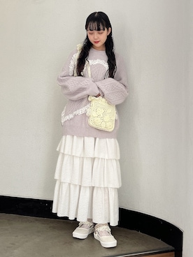 「ベルクロ」｜ayakaさん（レディース・156cm）の冬コーディネート