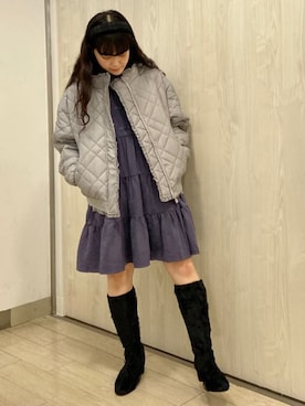 ayakaさん（レディース・156cm）の冬コーディネート