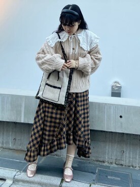 ayakaさん（レディース・156cm）の秋コーディネート