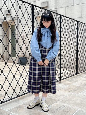 ayakaさん（レディース・156cm）の夏コーディネート