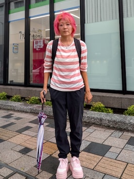 「WEGO（ウィゴー）のアイテム（スニーカー）」を使った、kanaさん（レディース・164cm）の秋コーディネート