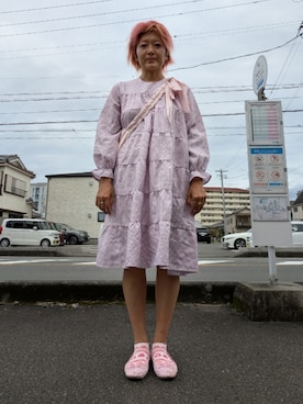 「WEGO（ウィゴー）のアイテム（ワンピース）」を使った、kanaさん（レディース・164cm）の秋コーディネート