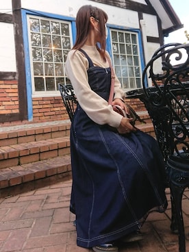 「Rewde（ルゥデ）のアイテム」を使った、chiroさん（レディース・163cm）の秋コーディネート