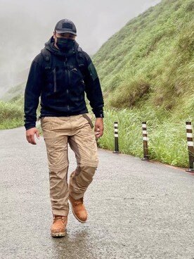 「ARC'TERYX（アークテリクス）のアイテム（ジャケット/アウター）」を使った、S.Y.Leeさん（メンズ・170cm）の冬コーディネート