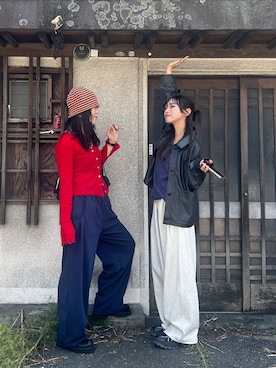 「アイテム（ブルゾン）」を使った、みさみささん（レディース・153cm・20代）の夏コーディネート