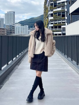 みさみささん（レディース・153cm）の冬コーディネート