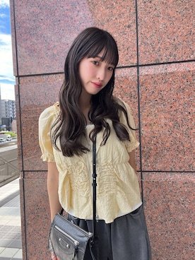 「JEANASIS（ジーナシス）のアイテム」を使った、みさみささん（レディース・153cm）の夏コーディネート