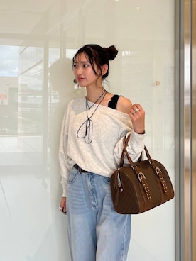 「アイテム（チョーカー）」を使った、みさみささん（レディース・153cm・20代）の夏コーディネート