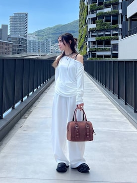 「アイテム（チョーカー）」を使った、みさみささん（レディース・153cm・20代）の夏コーディネート