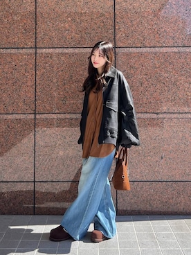 「アイテム（その他シューズ）」を使った、みさみささん（レディース・153cm・20代）の秋コーディネート