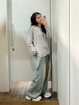 「アイテム（チョーカー）」を使った、みさみささん（レディース・153cm・20代）の秋コーディネート