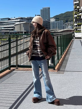 「アイテム（その他シューズ）」を使った、みさみささん（レディース・153cm・20代）の秋コーディネート