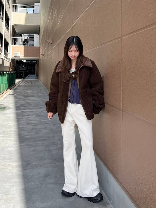 リバーシブルモンスターブルゾン/601819（ブルゾン）｜JEANASIS