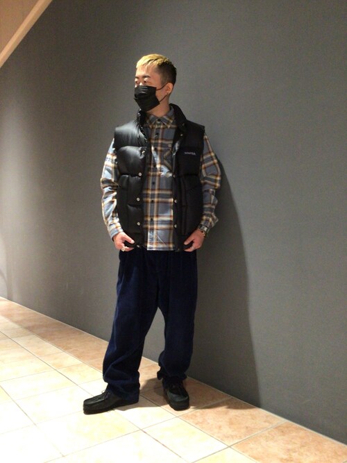 《COLLECTION》COTTON CHECK EMBROIDERY SHIRT / コットン チェック エンブロイデリー シャツ / AVIREX / アヴィレックス