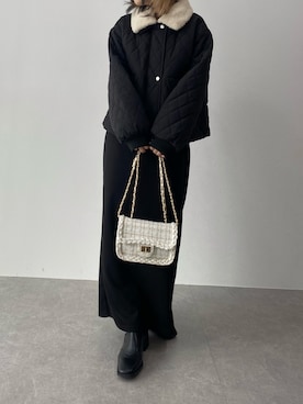 mさん（レディース・152cm）の冬コーディネート