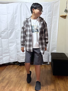 gwtoiさん（キッズ・150cm）の夏コーディネート