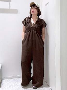 「アイテム（帽子）」を使った、gwtoiさん（レディース・159cm・30代）の夏コーディネート