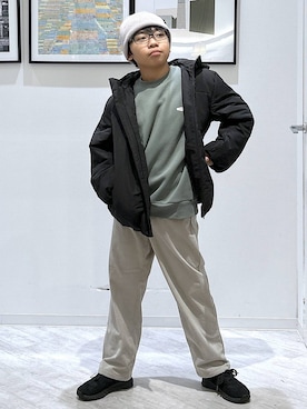 「アイテム（トップス）」を使った、gwtoiさん（キッズ・144cm）の秋コーディネート