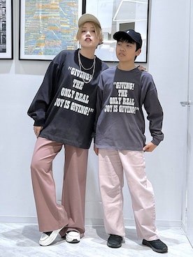 gwtoiさん（キッズ・144cm）の冬コーディネート