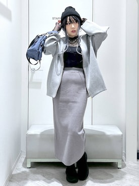 「アイテム（ショルダーバッグ）」を使った、gwtoiさん（レディース・159cm・40代）の秋コーディネート