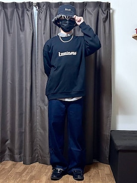 「アイテム（パンツ）」を使った、gwtoiさん（キッズ・162cm）の冬コーディネート