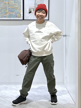 gwtoiさん（キッズ・144cm）の冬コーディネート