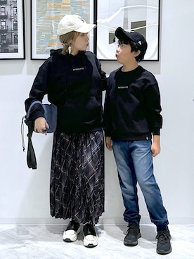 「アイテム（バッグ）」を使った、gwtoiさん（キッズ・144cm・40代）の秋コーディネート