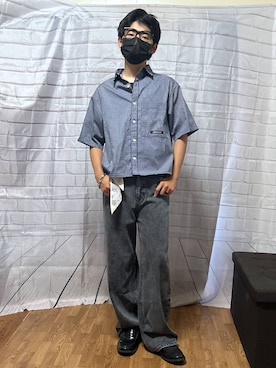 「GLOBAL WORK（グローバルワーク）のアイテム（フォーマルスーツ/小物）」を使った、gwtoiさん（キッズ・161cm）の夏コーディネート