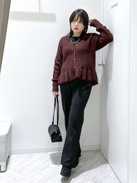 「アイテム（ローファー）」を使った、gwtoiさん（レディース・159cm・40代）の秋コーディネート