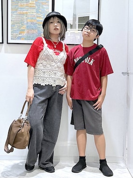 gwtoiさん（キッズ・149cm）の夏コーディネート