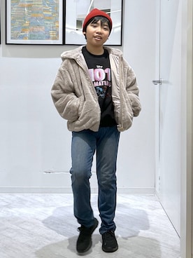 「アイテム（パンツ）」を使った、gwtoiさん（キッズ・144cm・40代）の秋コーディネート