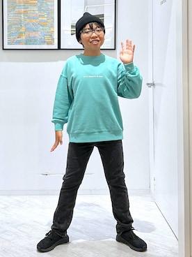 「アイテム（パンツ）」を使った、gwtoiさん（キッズ・144cm・30代）の秋コーディネート