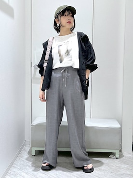 「GLOBAL WORK（グローバルワーク）のアイテム」を使った、gwtoiさん（レディース・159cm）の夏コーディネート