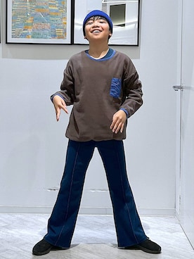 gwtoiさん（キッズ・144cm）の冬コーディネート