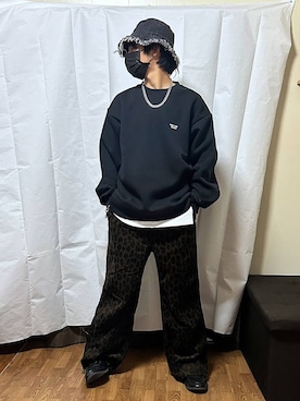 「アイテム（パンツ）」を使った、gwtoiさん（キッズ・162cm）の冬コーディネート