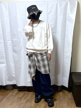 「アイテム（アクセサリー）」を使った、gwtoiさん（キッズ・162cm）の秋コーディネート