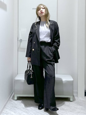 「アイテム（シャツ/ブラウス）」を使った、gwtoiさん（レディース・159cm・30代）の秋コーディネート