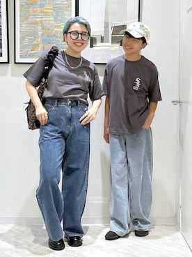 「親子コーデ」｜gwtoiさん（キッズ・150cm）の夏コーディネート