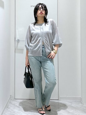 「アイテム（ヘアアクセサリー）」を使った、gwtoiさん（レディース・159cm・40代）の夏コーディネート