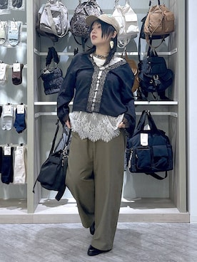 「GLOBAL WORK（グローバルワーク）のNEW ERA/MLB/Casual Classicキャップ/キッズ/1023543（キャップ、ベージュ系）」を使った、gwtoiさん（レディース・159cm）の秋コーディネート
