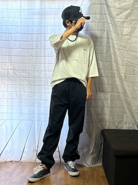 「アイテム（帽子）」を使った、gwtoiさん（キッズ・162cm・40代）の夏コーディネート