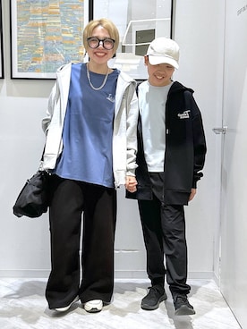 「GLOBAL WORK（グローバルワーク）のアイテム（キャップ）」を使った、gwtoiさん（レディース・159cm）の春コーディネート