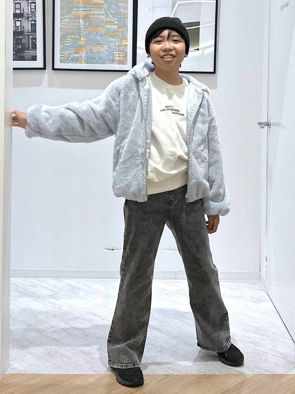 GLOBAL WORK（グローバルワーク）の「あったかスゴラクフレアパンツ