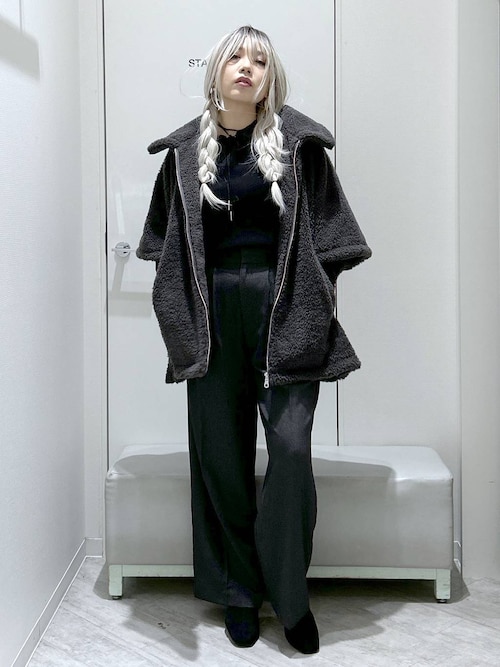 フワモコボアポンチョ/603322（ポンチョ）｜GLOBAL WORK（グローバル