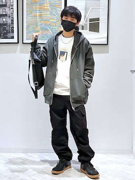 gwtoiさん（キッズ・162cm）の冬コーディネート