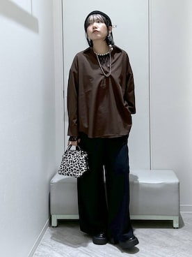 「アイテム（帽子）」を使った、gwtoiさん（レディース・159cm・40代）の秋コーディネート