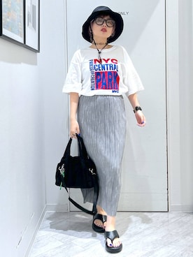 「GLOBAL WORK（グローバルワーク）のアイテム（帽子）」を使った、gwtoiさん（レディース・159cm）の夏コーディネート