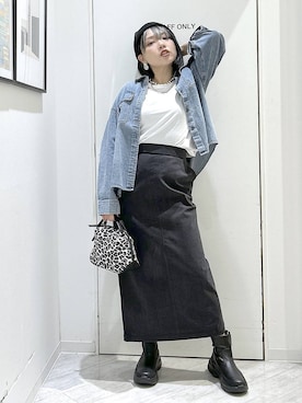「アイテム（ピアス（両耳用））」を使った、gwtoiさん（レディース・159cm・30代）の秋コーディネート